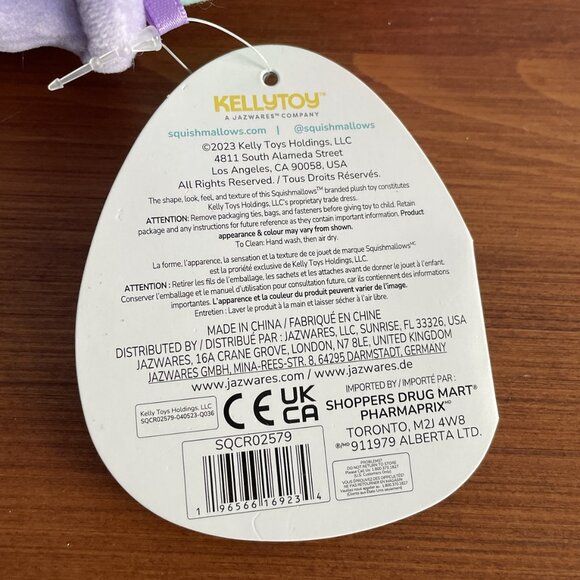 Squishmallows 5" Daxxon Purple Alien Plush - Picture 7 of 7